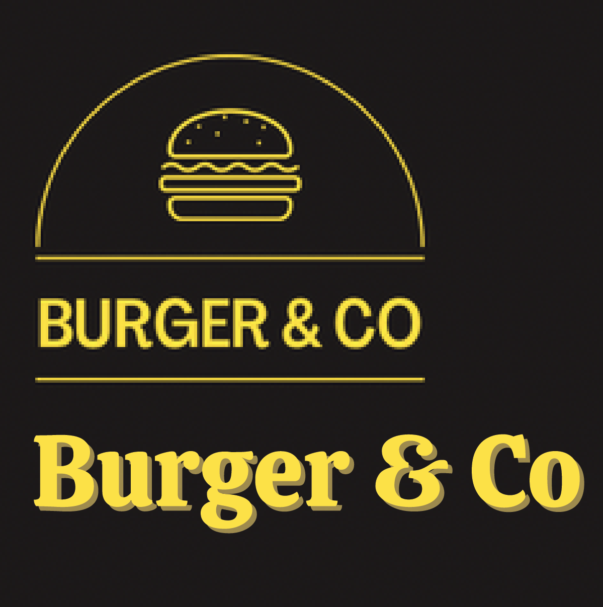 Logo Burger & Co