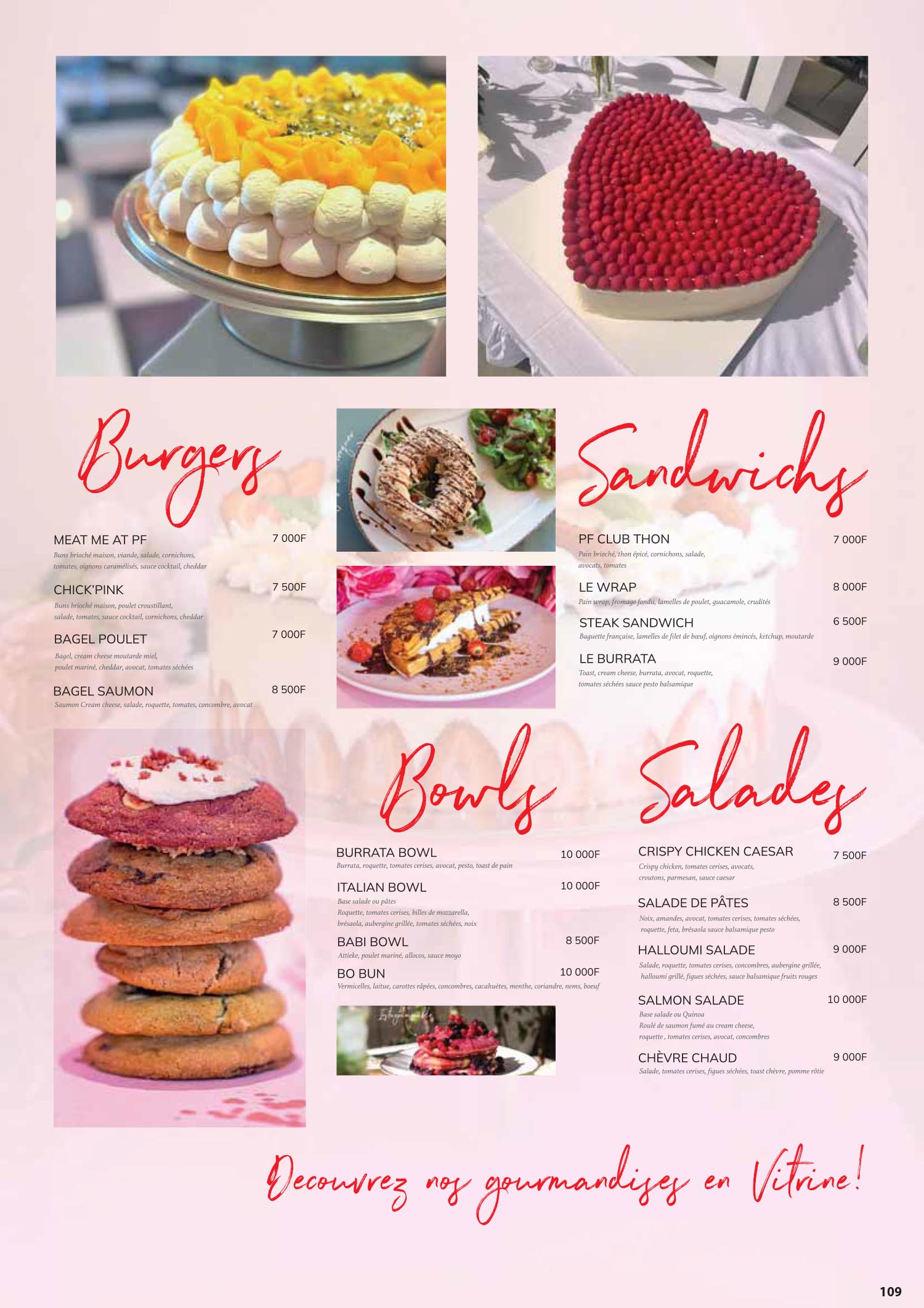 Menu Pink Factory — page 2