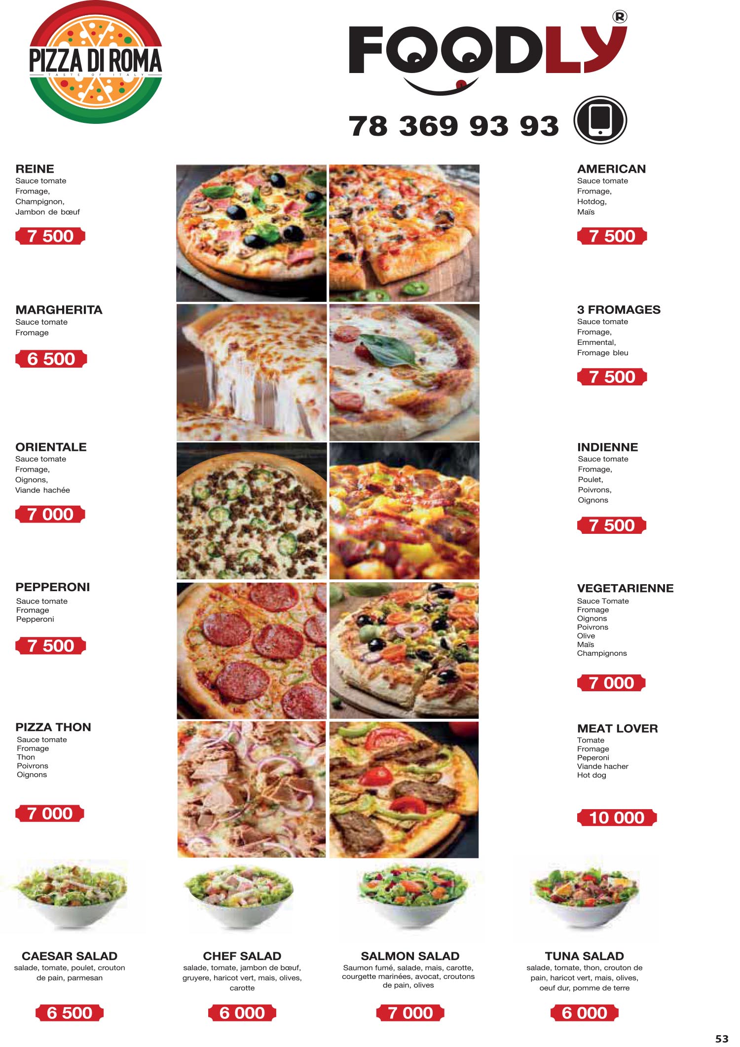 Menu FOODLY Group — page 2