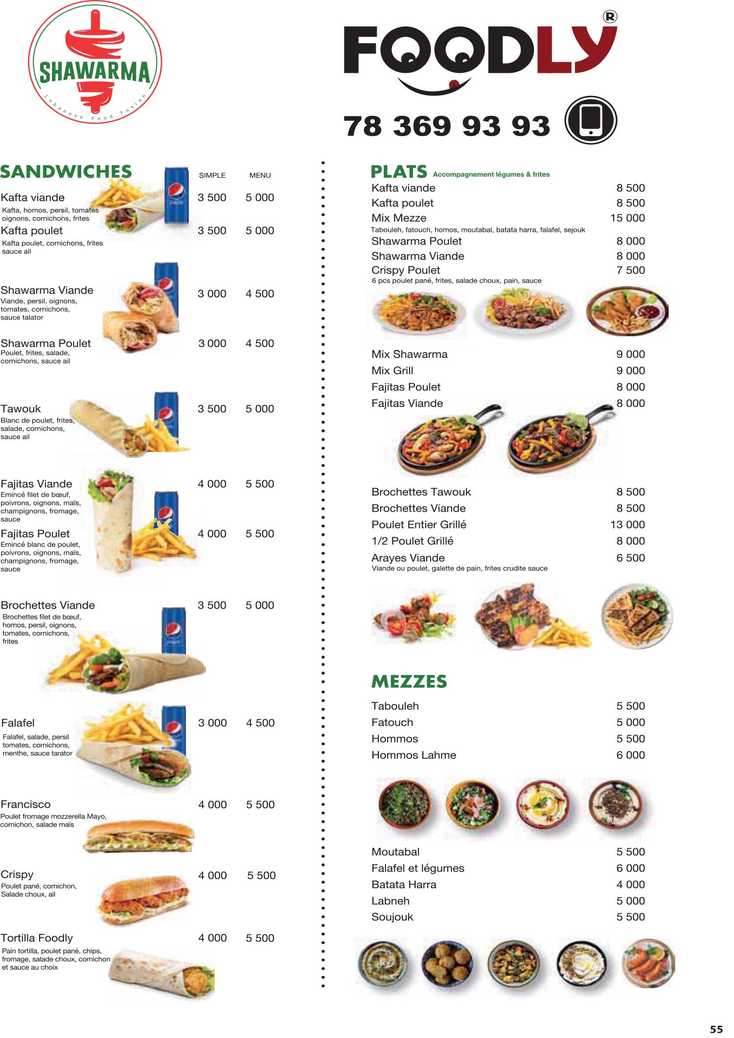 Menu FOODLY Group — page 4
